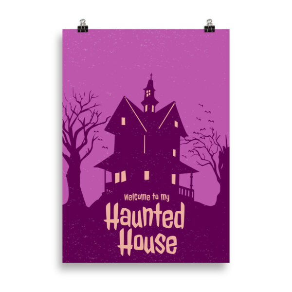 Haunted House | Poster 50 x 70 cm