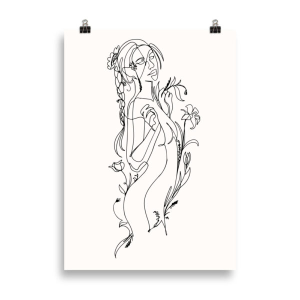 Line art 01 | Poster 50 x 70 cm