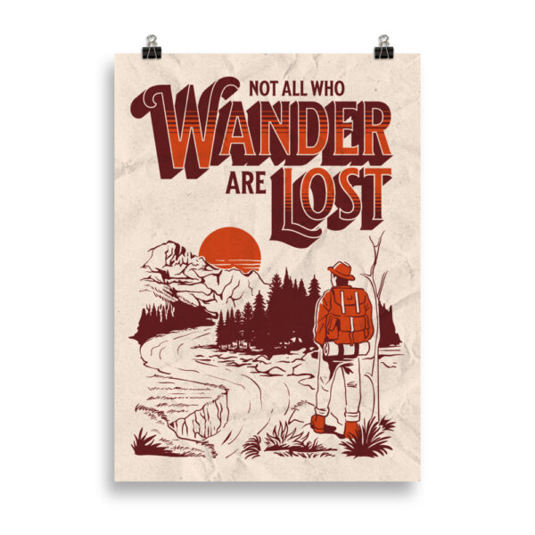 Wander | Poster 50 x 70 cm